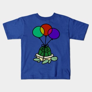 Balloon Turtle Kids T-Shirt